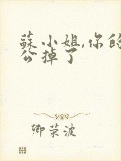 苏小姐,你的老公掉了