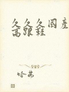 久久久国产丝袜高跟鞋