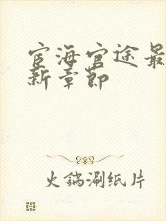 宦海官途最新更新章节