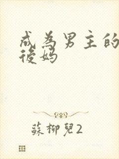 成为男主的反派后妈封面