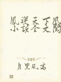 凤逆天下凰北月小说全文阅读