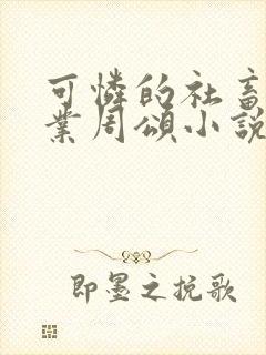 可怜的社畜 商业周颂小说