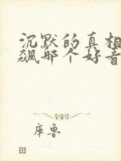 沉默的真相和狂飙哪个好看