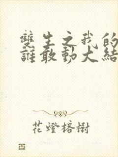 双生之我的妹妹谁敢动大结局