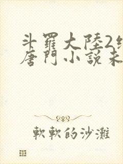 斗罗大陆2绝世唐门小说未删减版