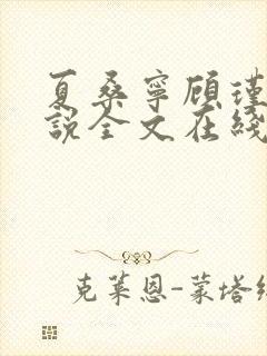 夏桑宁顾瑾琛小说全文在线阅读