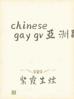chinese gay gv亚洲帅哥