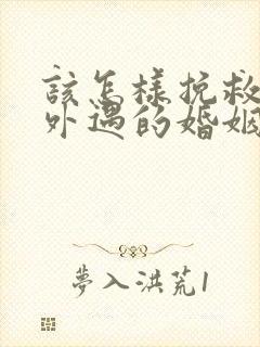 该怎样挽救老公外遇的婚姻封面