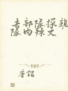 去部队探亲被全队肉辣文封面