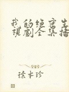 我的绝密生涯电视剧全集播放封面