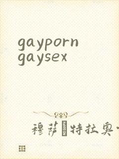 gayporngaysex封面