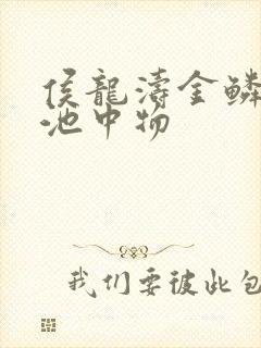 侯龙涛金鳞岂是池中物