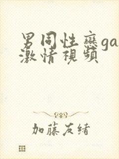 男同性恋gay激情视频