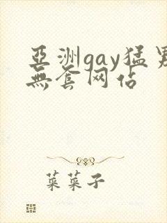 亚洲gay猛男无套网站