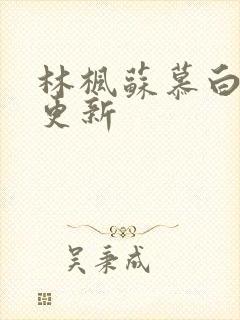 林枫苏慕白刚刚更新