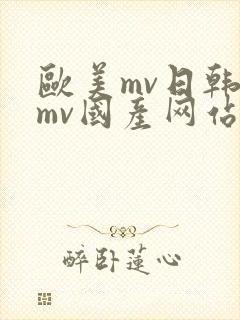 欧美mv日韩的mv国产网站