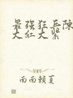 最强狂兵陈6合大红大紫封面