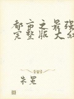 都市之最强狂兵完整版 大红大紫