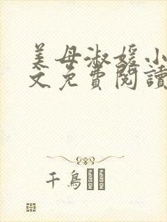 美母淑媛小说全文免费阅读