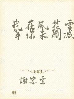 我在风花雪月里等你未删减