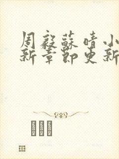 周毅苏晴小说最新章节更新时间