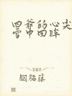 四爷的心尖宠妃雪中回眸