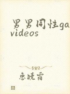 男男同性gayvideos