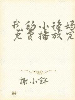 我的小后妈韩剧免费播放完整版