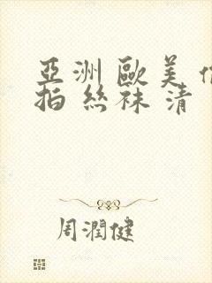 亚洲 欧美 偷拍 丝袜 清封面