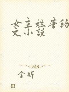 女主姓唐的总裁文小说