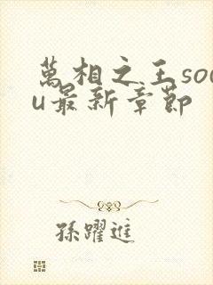 万相之王sodu最新章节封面