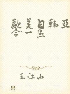 欧美日韩亚洲综合一区