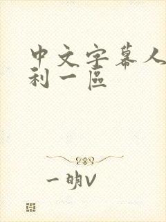 中文字幕人妻福利一区封面