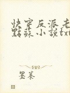 快穿反派老公有点苏小说txt下载封面