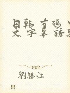 日韩 有码 中文 字幕 诱惑人妻