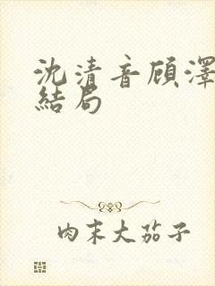 沈清音顾泽番外结局