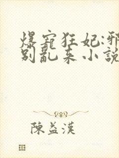 爆宠狂妃:邪王别乱来小说版