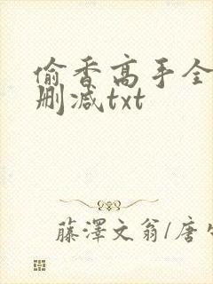 偷香高手全文无删减txt