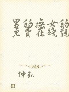 男的操女的视频免费在线观看