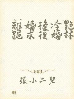 离婚后冷艳总裁跪求复婚林悦叶可卿全文阅读封面