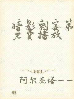 暗影刺客第5季免费播放封面