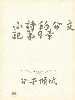 小诗的公交车日记第9章