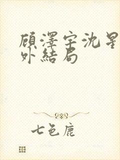 顾泽宇沈星晚番外结局封面