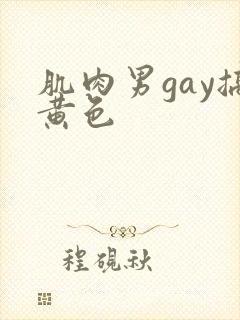 肌肉男gay搞黄色封面
