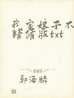 我家娘子不对劲精修版txt