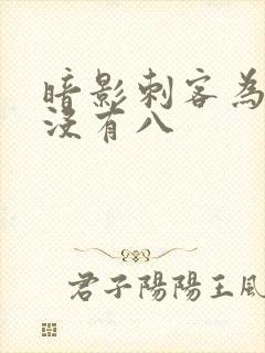 暗影刺客为什么没有八封面