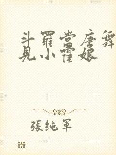 斗罗当唐舞麟遇见小霍娘