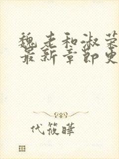 魏老和淑荣小说最新章节更新