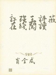 许强王诗薇小说在线阅读