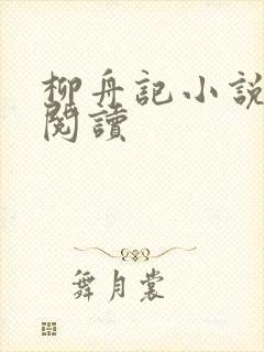 柳舟记小说在线阅读